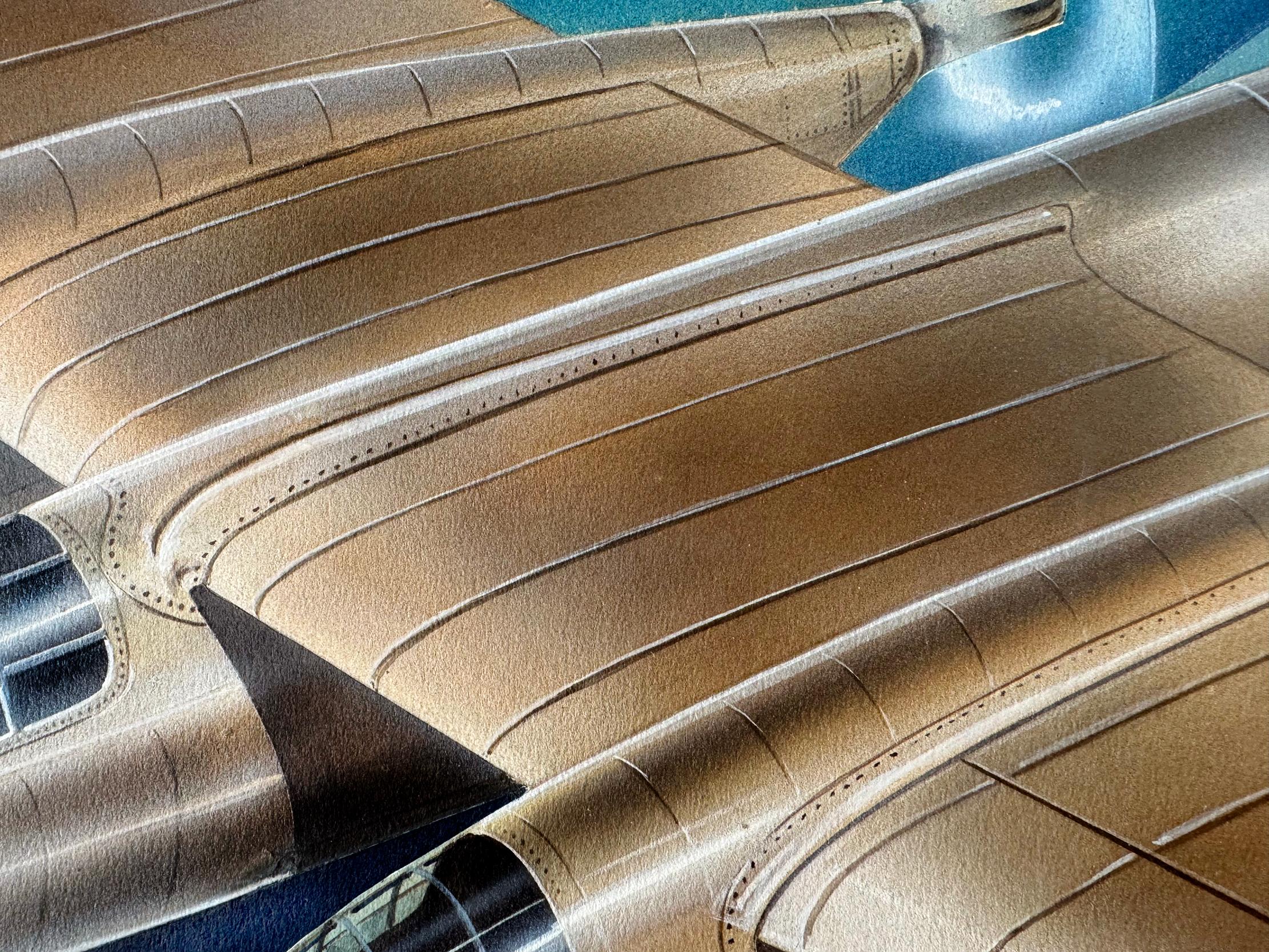 Avion de mer Art déco - Aviation Art Design en vente 4