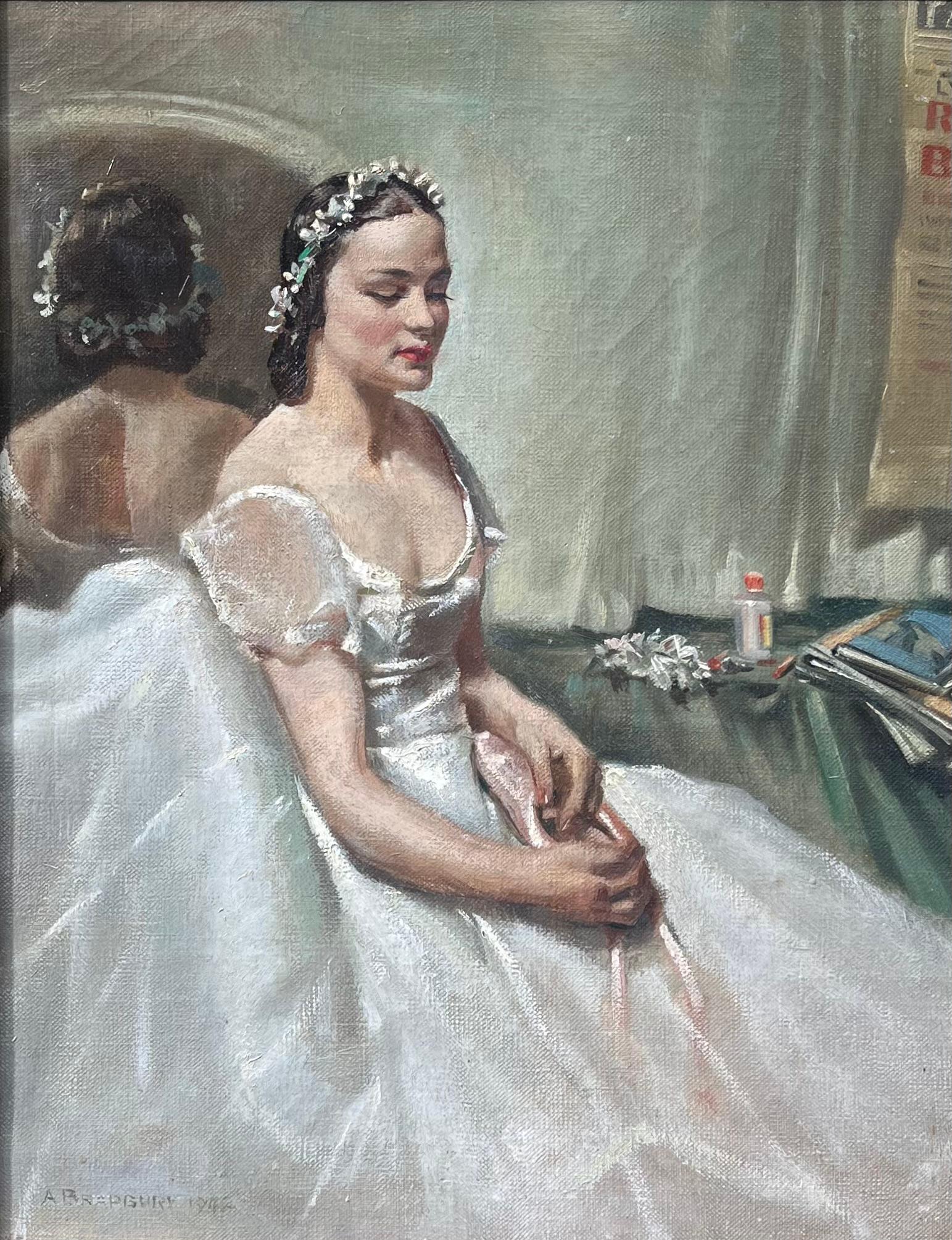 Ballerina - Painting by Arthur Royce Bradbury