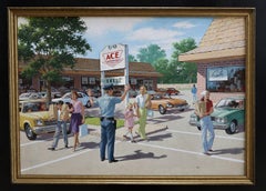 Family Shopping, ACE Hardware Illustration