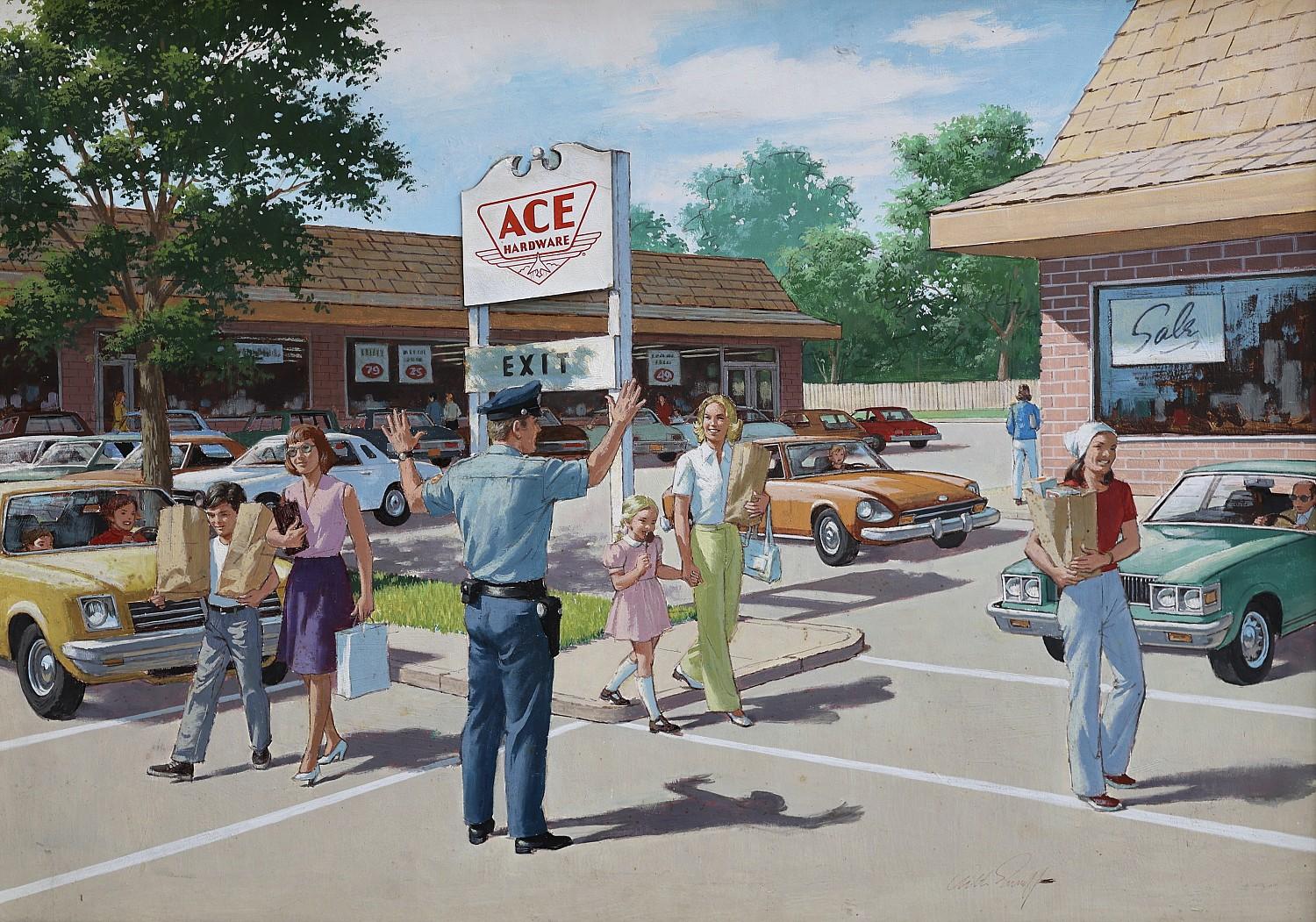 Familieneinkauf, ACE Hardware Illustration