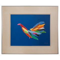 Arthur Secunda: Serigrafie „Night Bird“