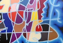 Métamorphose Des Fleurs, Abstract Screenprint by Arthur Secunda