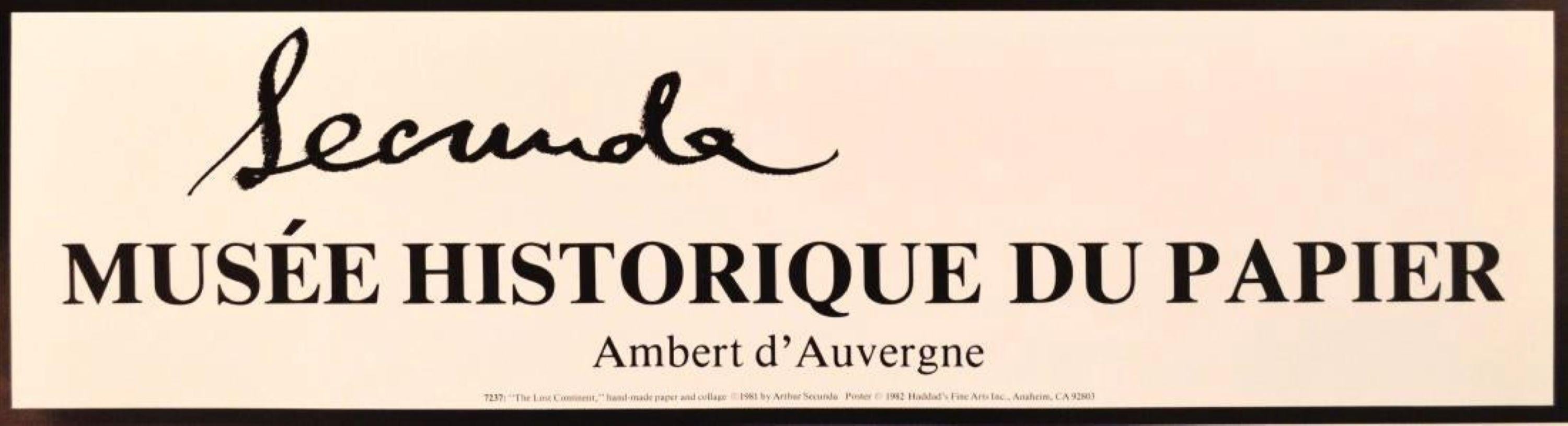 Mus'ee Historique du Papier, Ambert D'Auvergne: 