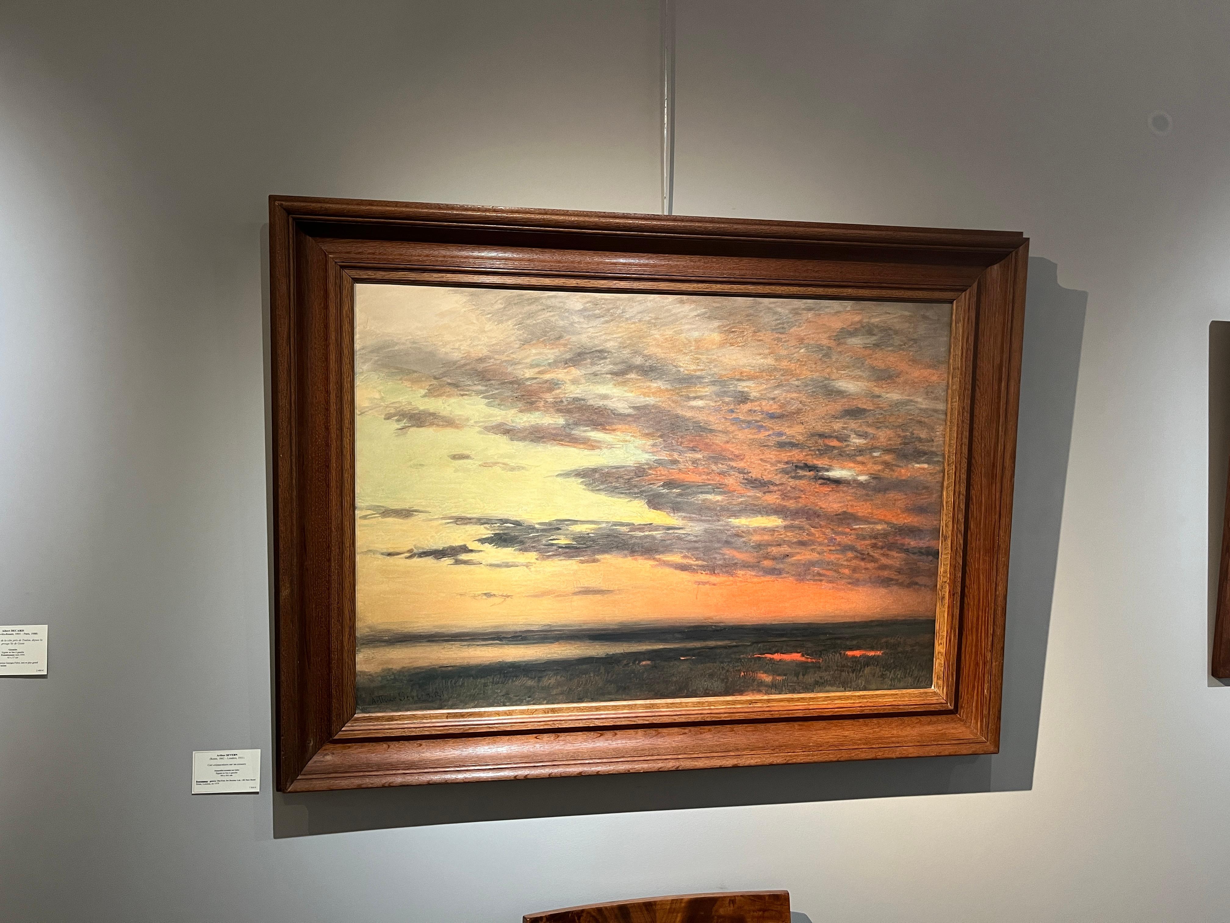 Twilight over an estuary in England For Sale 1