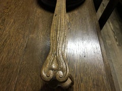 Arthur Simpson of Kendal, Set of Arts & Crafts Oak Bellows with Celtic Carving