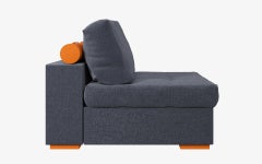 Arthur Single Module/Armchair Blue