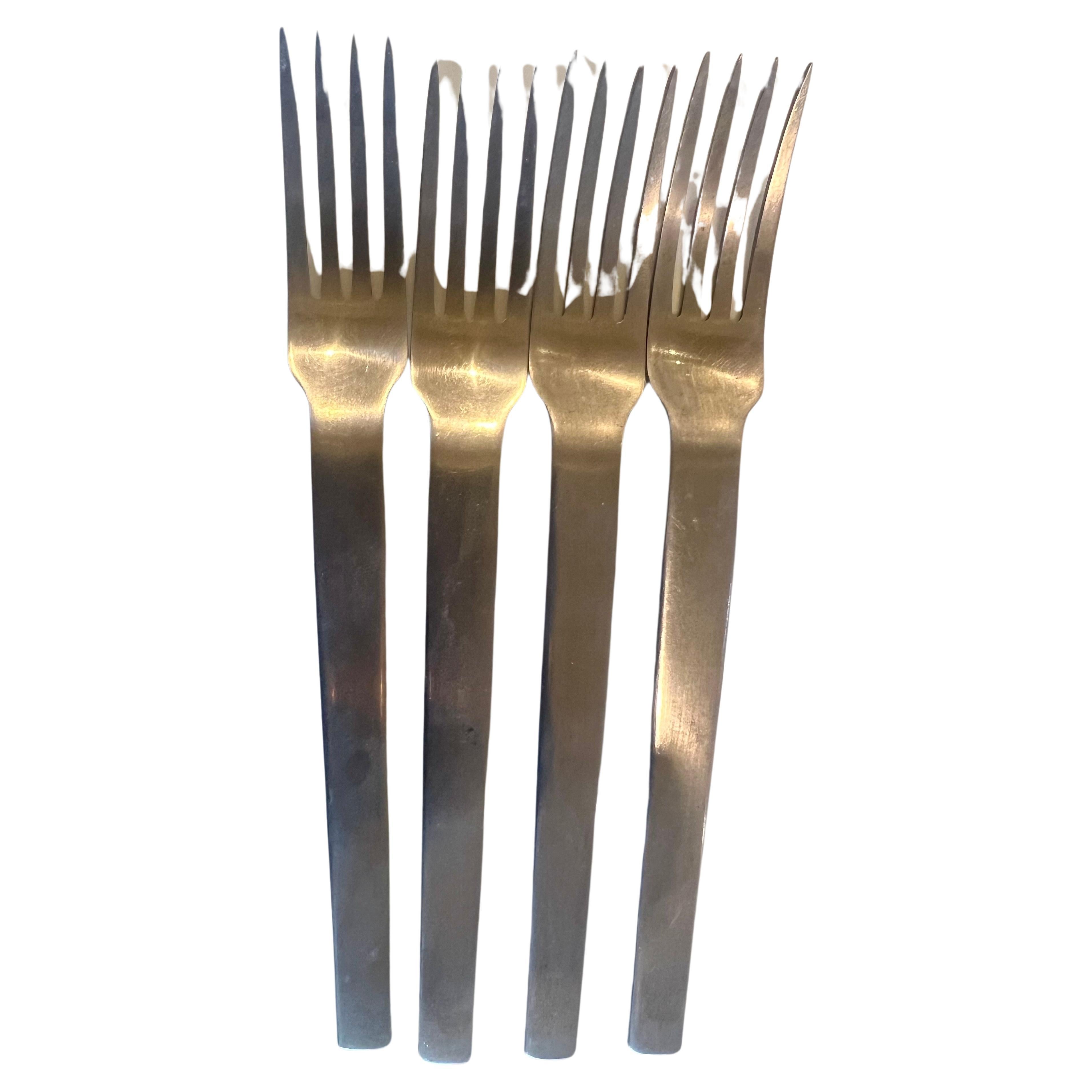 Austrian Arthur Slam Satin Bordelon Flatware set 22 Pcs. Austria