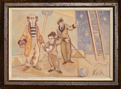 Circus Performers by WPA Artist Arthur Smith