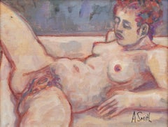 Nude Portrait by WPA Artist Arthur Smith