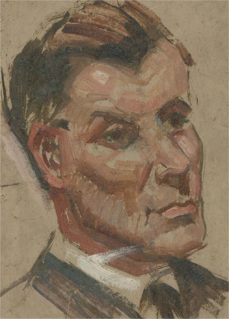 Arthur Spooner (1873-1962) - Mid 20th Century Oil, Portrait of a Man 1