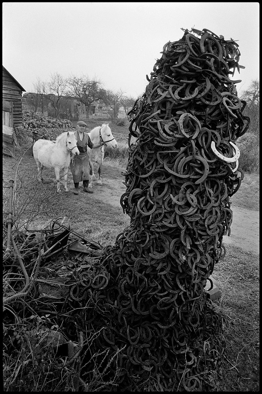 Horseshoes Pile Luck Of The Irish 

By Arthur Steel 

Paper size: 44 x 33.5" / 112 x 85 cm

Silver Gelatin Print
1981 (printed later)
unframed
hand signed
limited edition of 30

note other print sizes and framing options are available, please