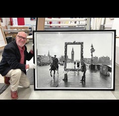 The Picture Frame black and white photograph London Westminster Bridge 1969