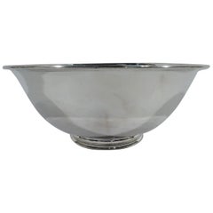 Arthur Stone Craftsman Hand-Hammered Sterling Silver Bowl