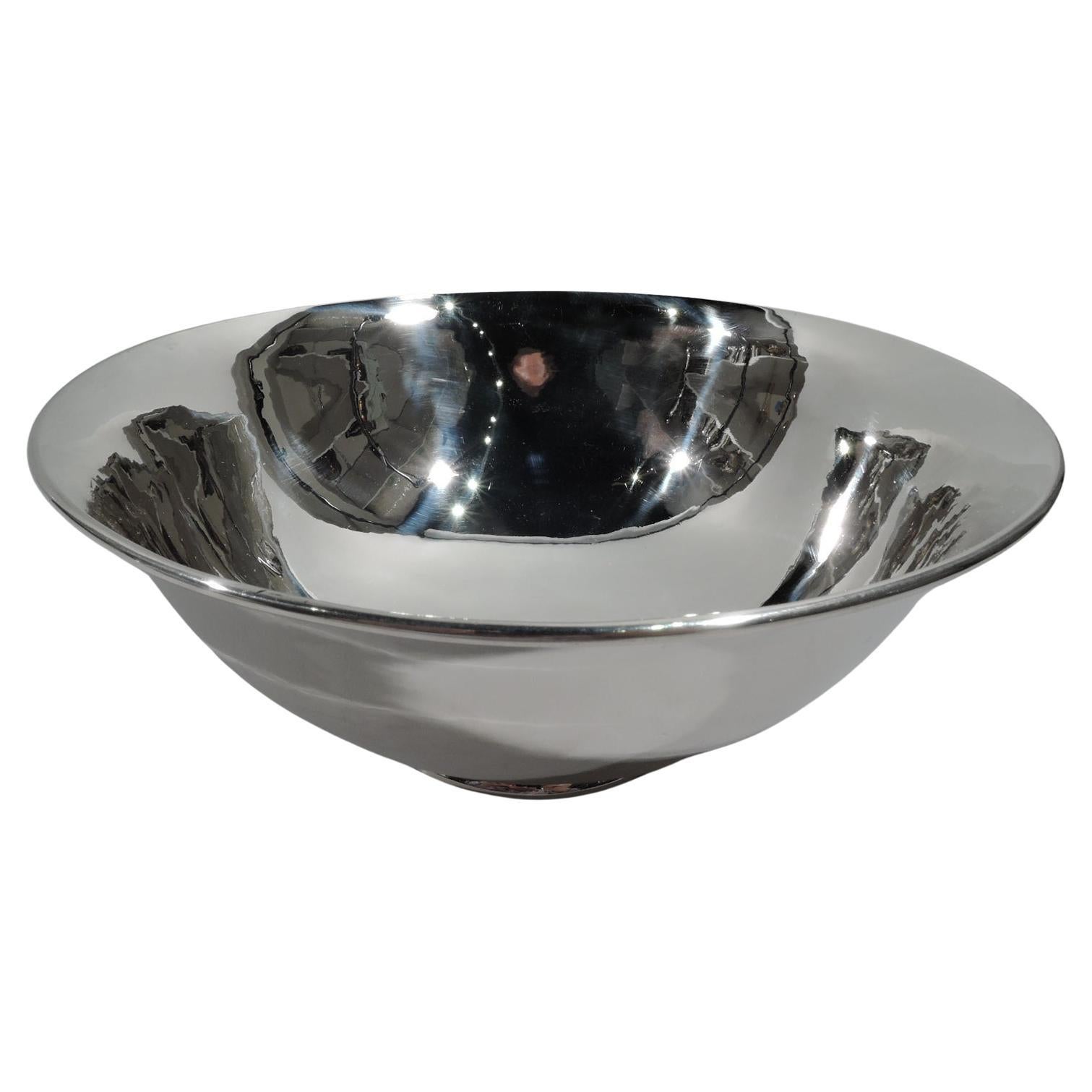 Arthur Stone Hand-Made Sterling Silver Revere Bowl
