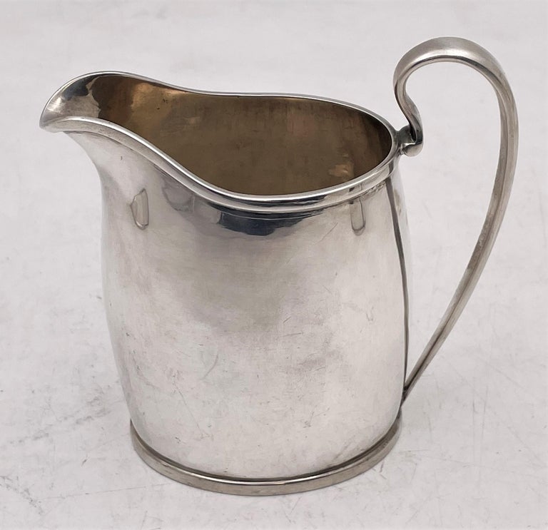 Arthur Stone Sterling Silver Arts and Crafts Hammered 3Piece Demitasse