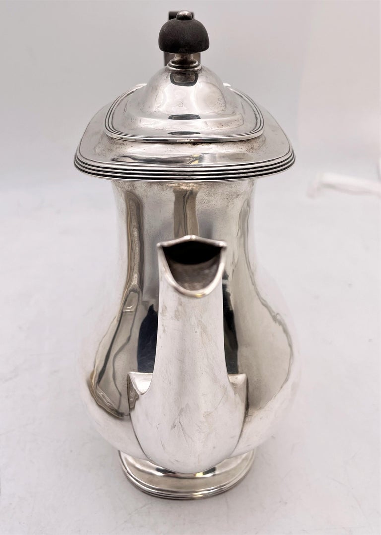 Arthur Stone Sterling Silver Arts and Crafts Hammered Coffee Pot For