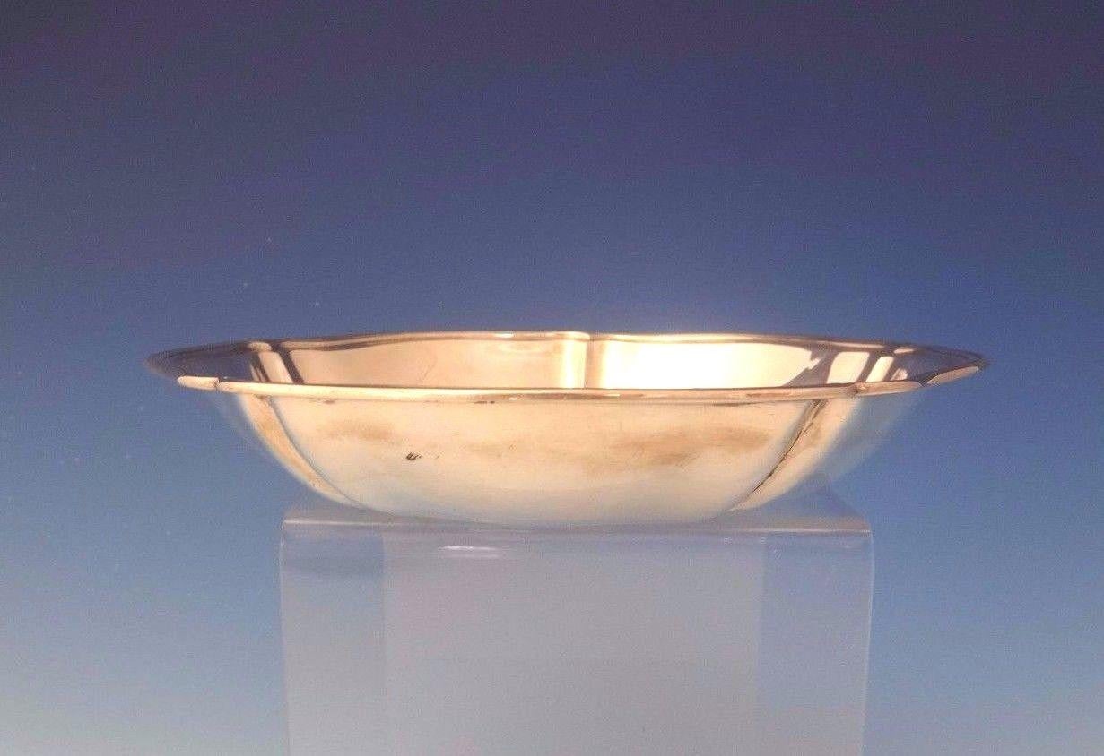 American Arthur Stone Sterling Silver Candy Dish Hand Wrought