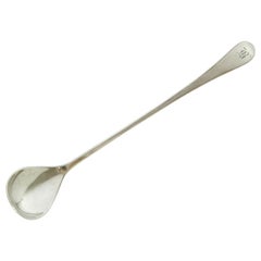 Arthur Stone:: louche à vin en argent sterling:: cuillère à cocktail:: agitateur:: daté de 1912