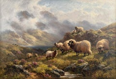 Victorian Oil Painting of Loch Tay, Perthshire - Early 20th Century