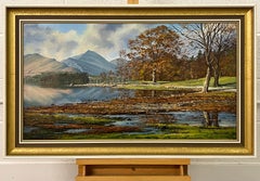 Derwent Water in the English Lake District by Modern British Landscape Artist