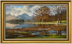 Derwent Water in the English Lake District by Modern British Landscape Artist