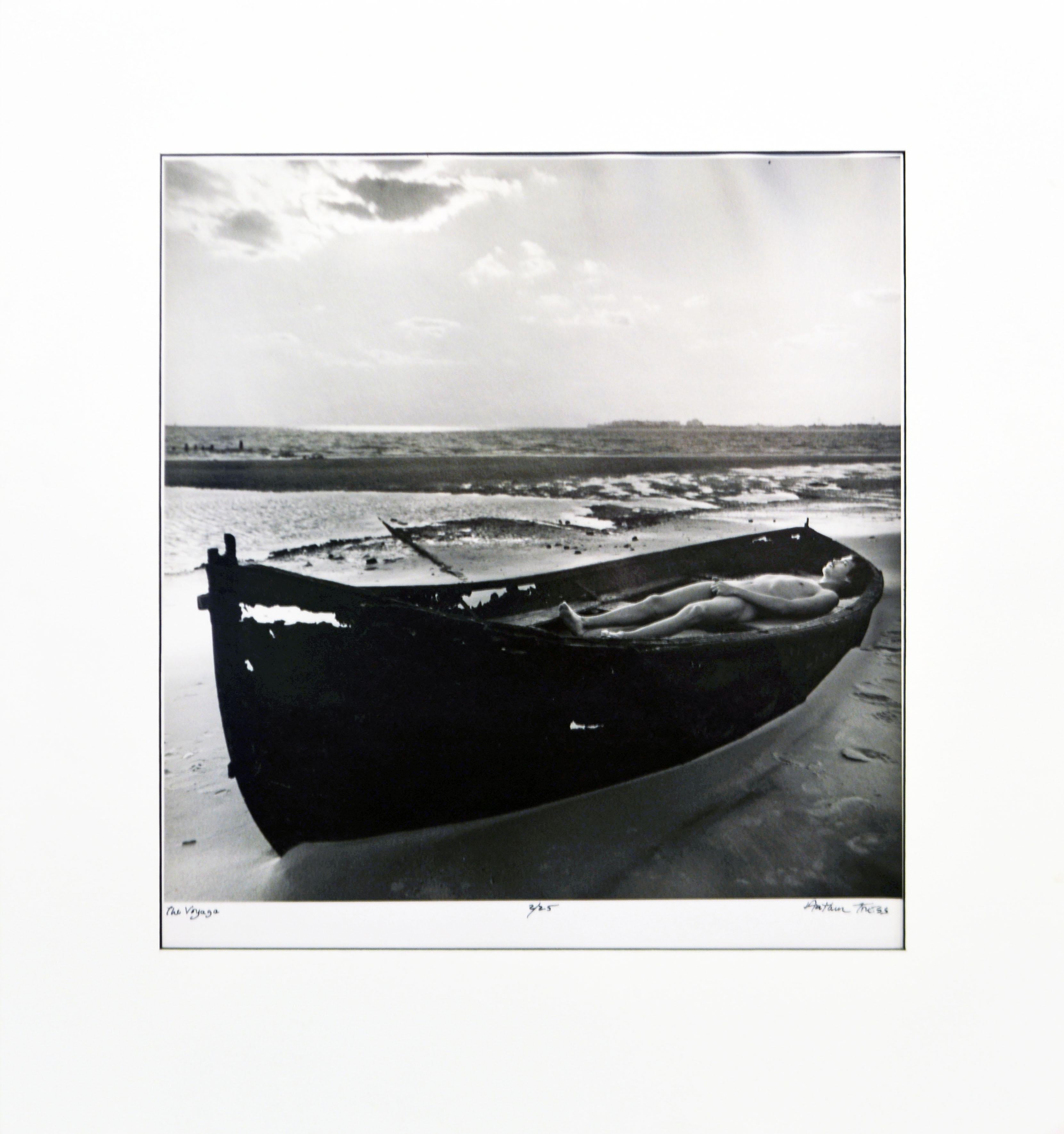 Arthur Tress (American b. 1940) 'The Voyage' Rare Signed and Numbered Photograph In Good Condition In Ft. Lauderdale, FL