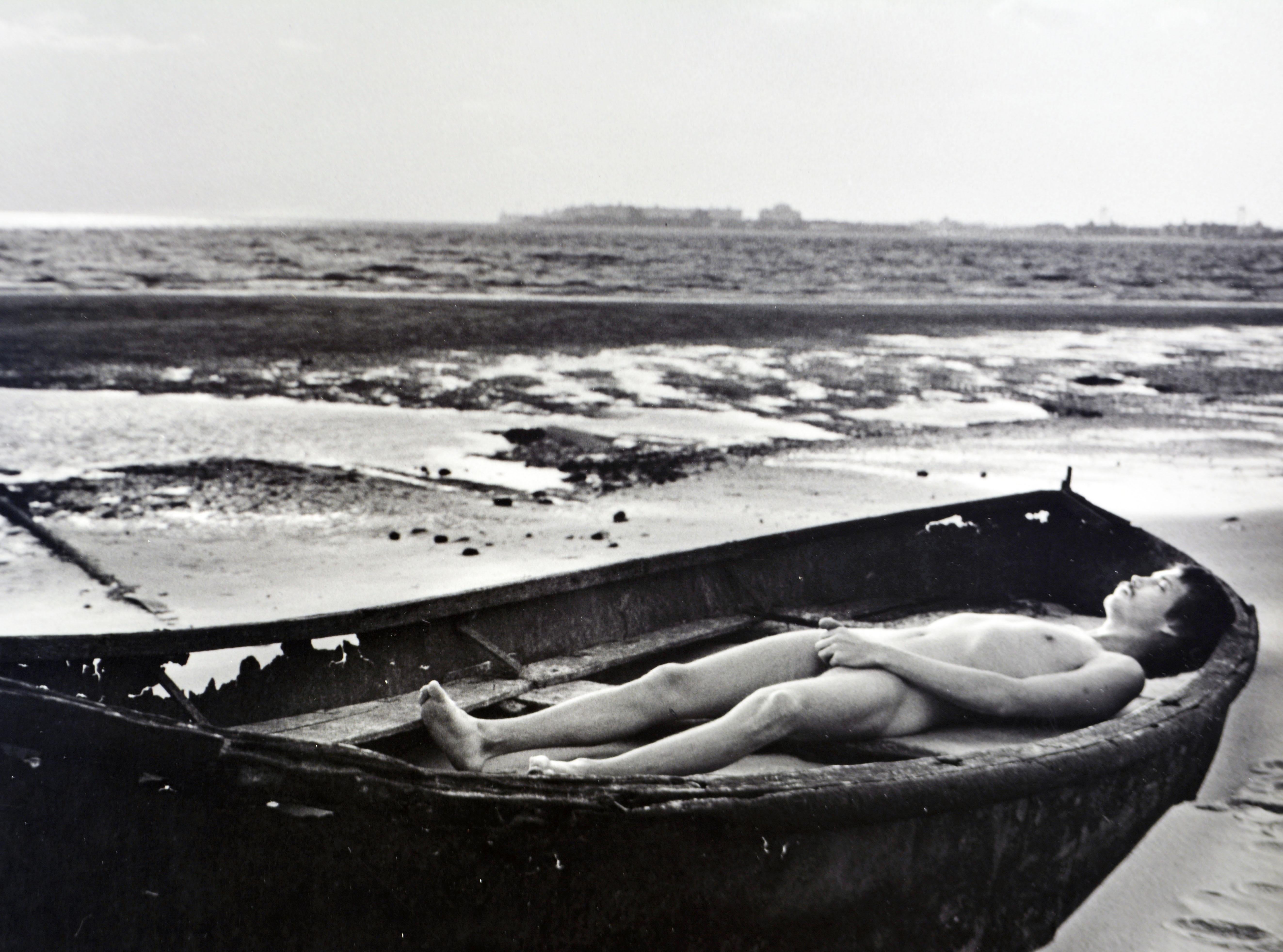 20th Century Arthur Tress (American b. 1940) 'The Voyage' Rare Signed and Numbered Photograph