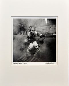 Arthur Tress 'Giocatore di Hockey 1972' Fotografia originale firmata