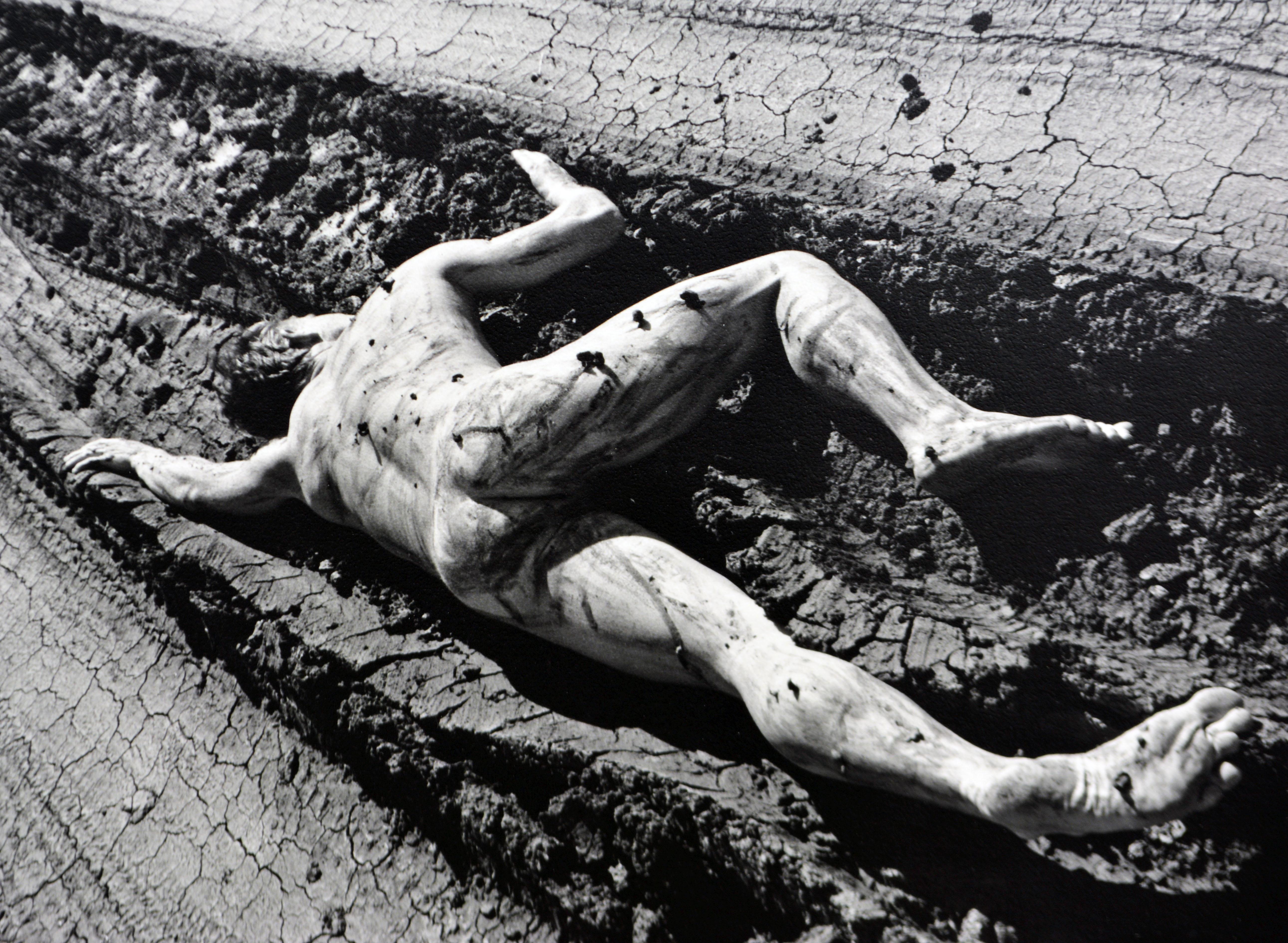 Arthur Tress, 'Boy on Road 1996' Original Signed and Numbered Photograph In Good Condition In Ft. Lauderdale, FL