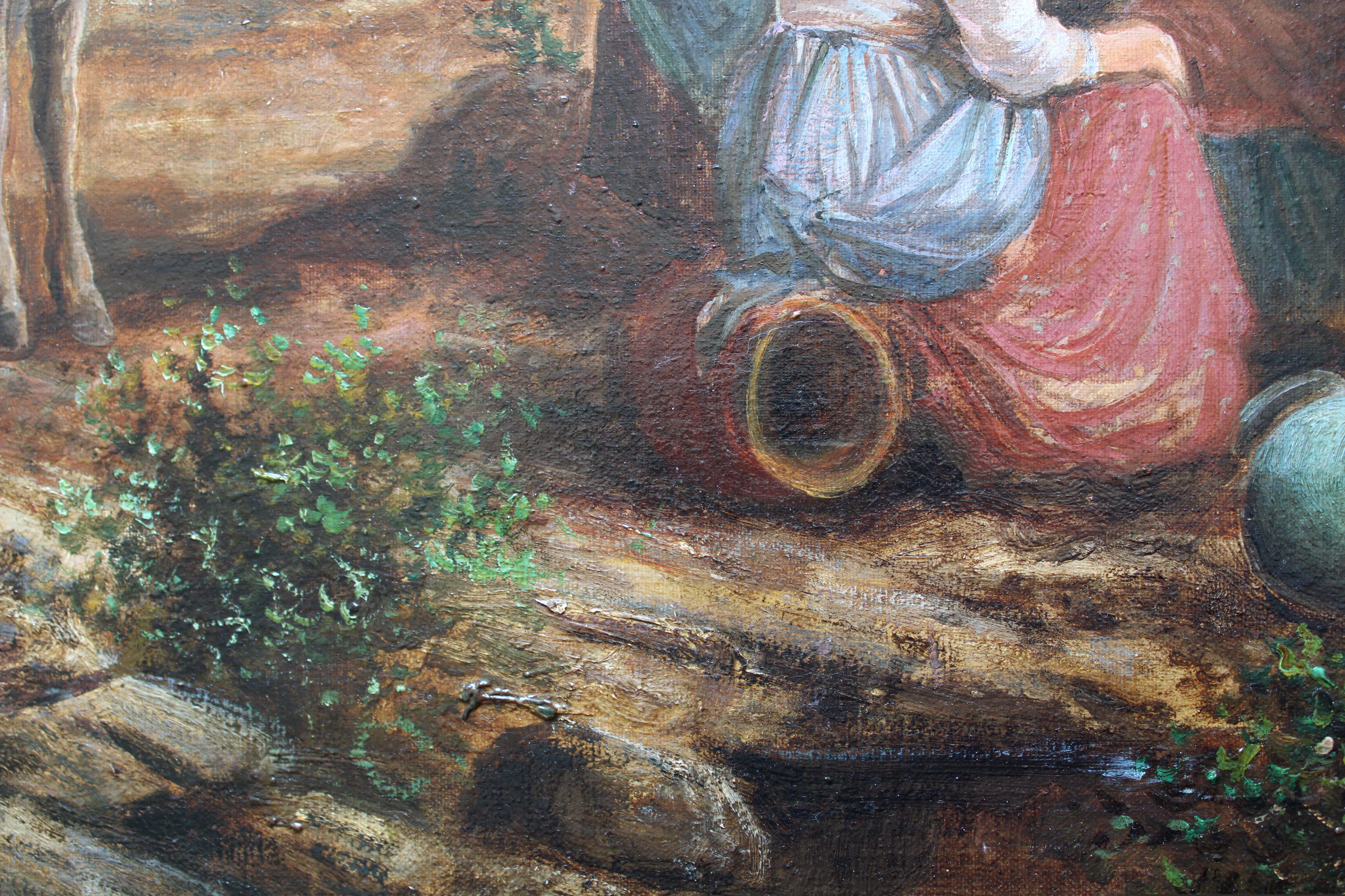 A good gossip. Öl auf Leinwand, 61x92 cm 5