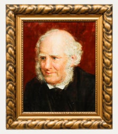 Antique Arthur Trevor Haddon (1864-1941) - 19th Century Oil, Portrait of a Man