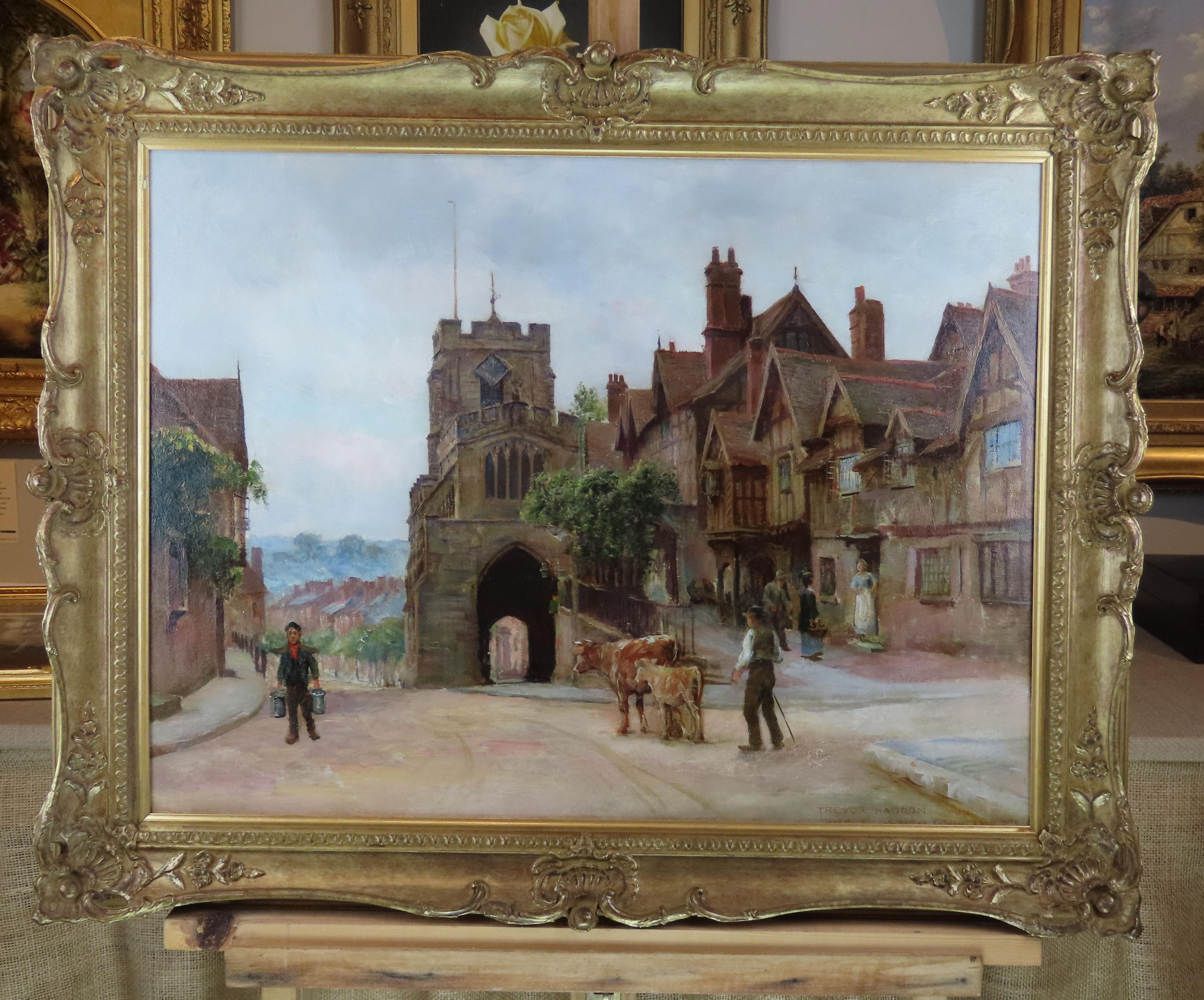 Oils, Pair, Arthur Trevor Haddon 