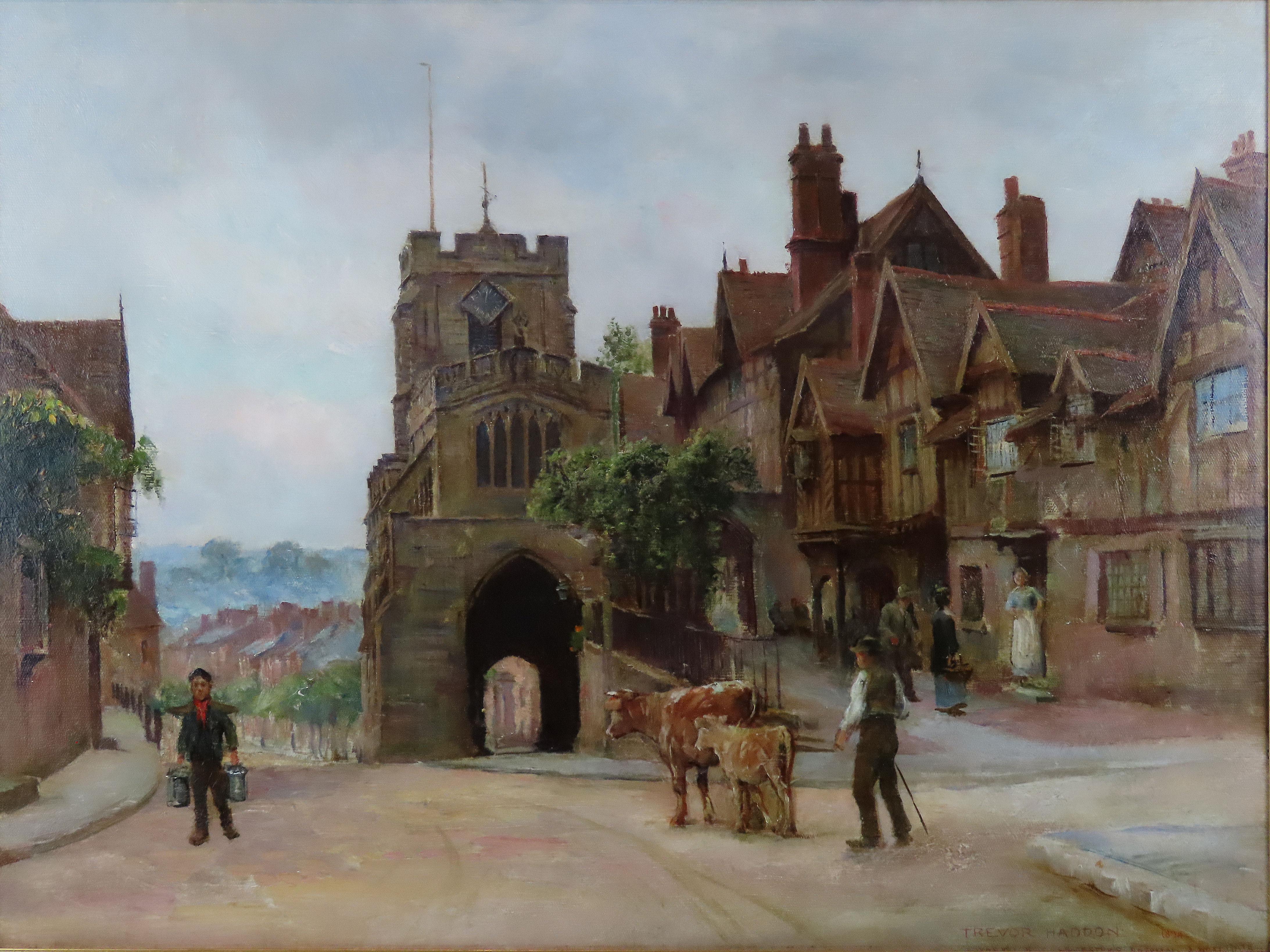 Oils, Pair, Arthur Trevor Haddon 