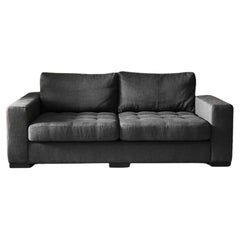 Canapé Arthur Two Seater avec coussins audacieux en faux cuir **5 WEEKS**