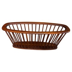 Arthur Umamoff Large Size Walnut Magazine Holder