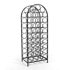 Arthur Umanoff 39 Bottle Wine Rack with Round Top