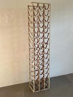 Arthur Umanoff 48 Bottle Iron Wine Rack