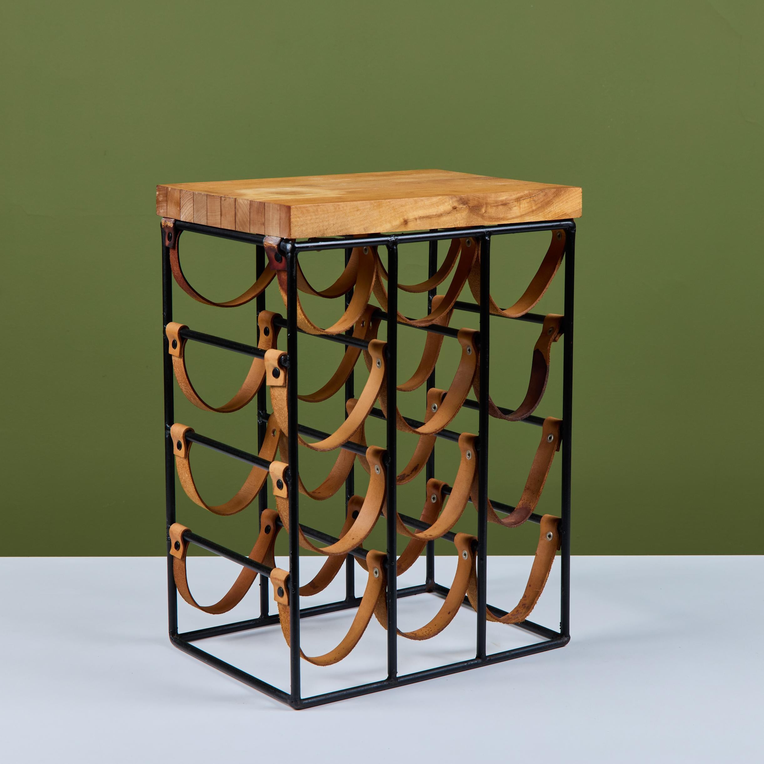 Portabottiglie in legno di Arthur Umanoff in vendita 3