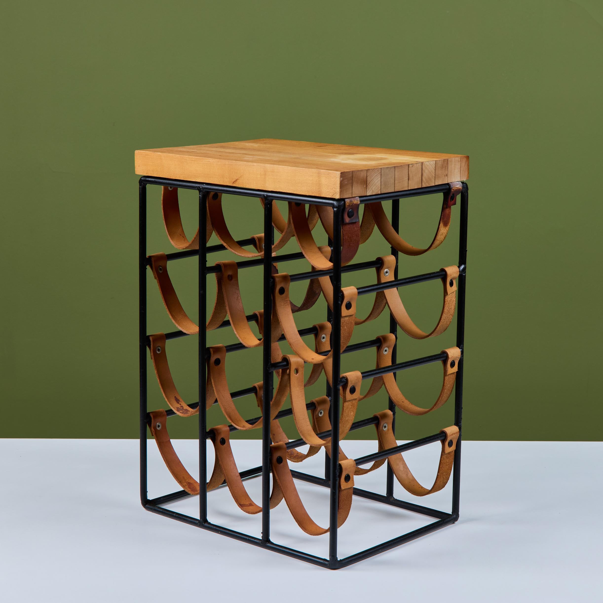 Portabottiglie in legno di Arthur Umanoff in vendita 5