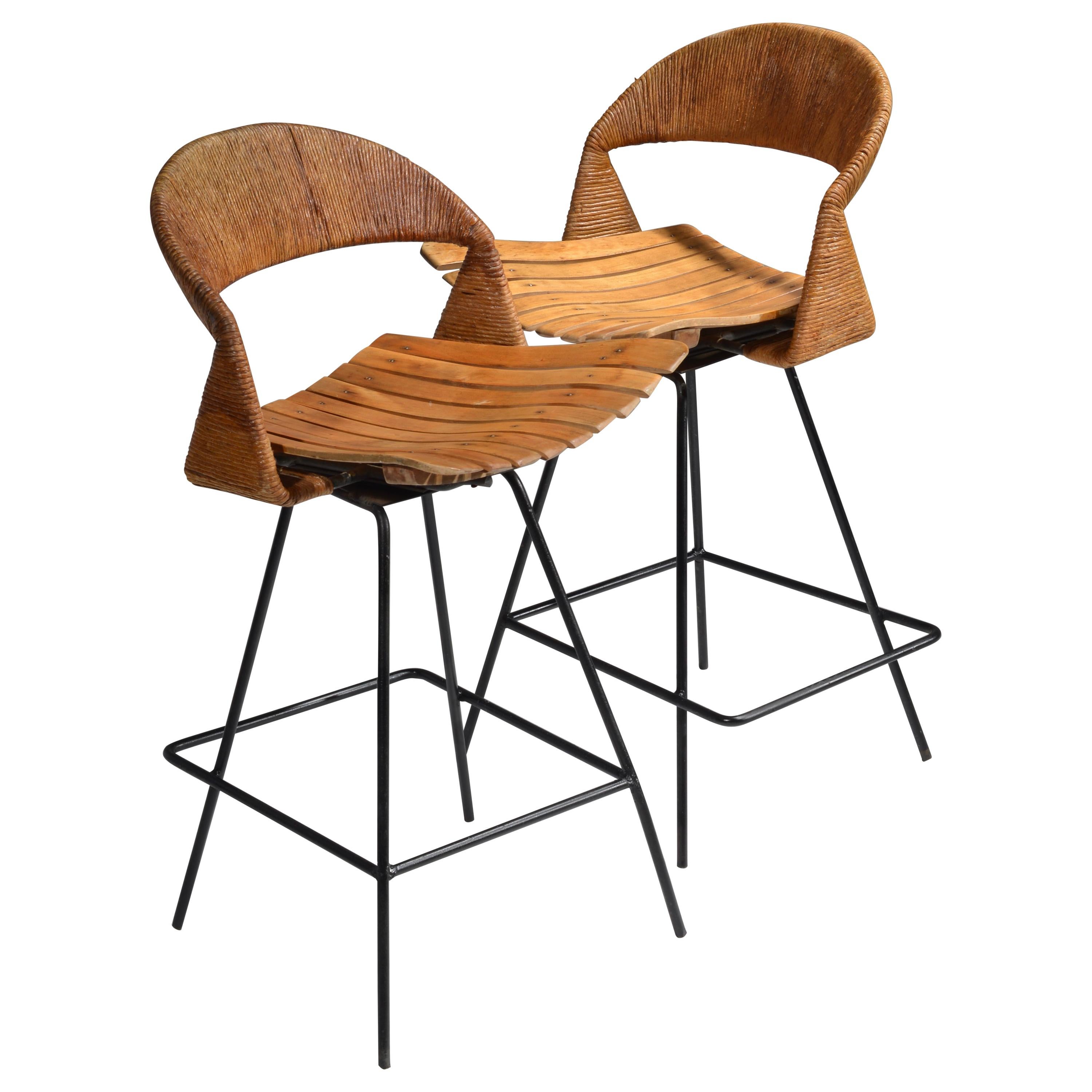 Arthur Umanoff Counter Height Stools