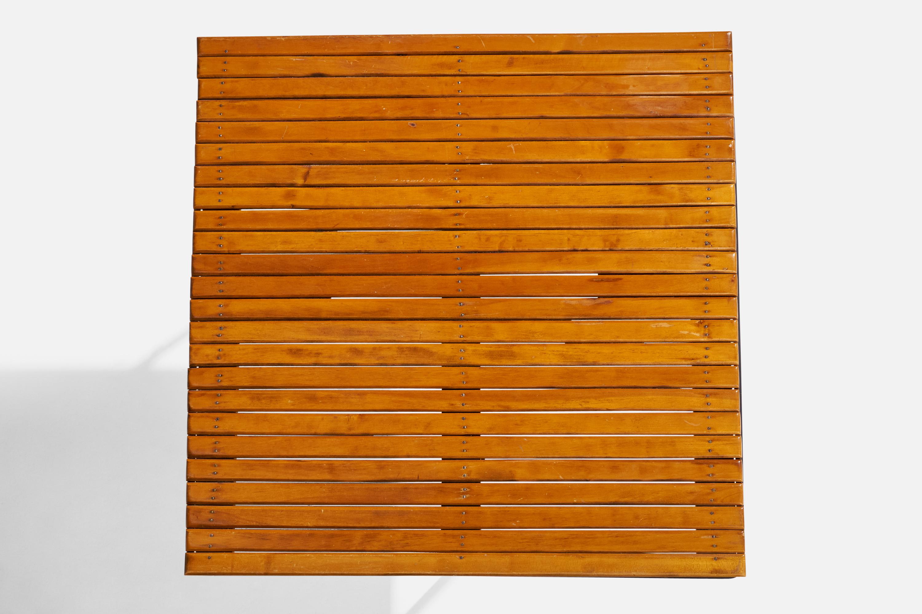 Arthur Umanoff, Dinette Tables, Wood, Iron, USA, 1950s For Sale 2