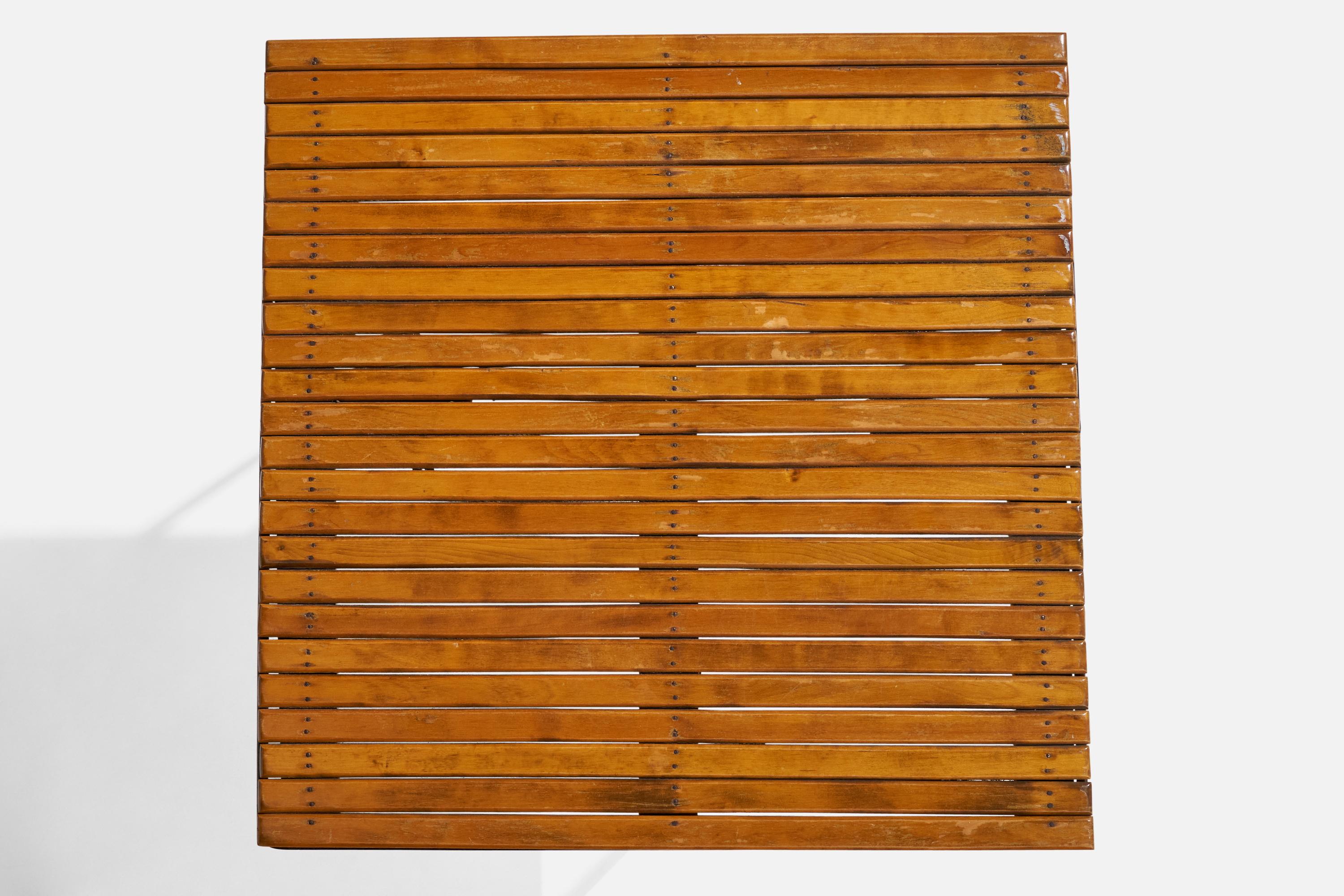 Arthur Umanoff, Dinette-Tische, Holz, Eisen, USA, 1950er Jahre im Angebot 3