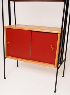 Arthur Umanoff Double-Sided Room Divider Shelving Unit