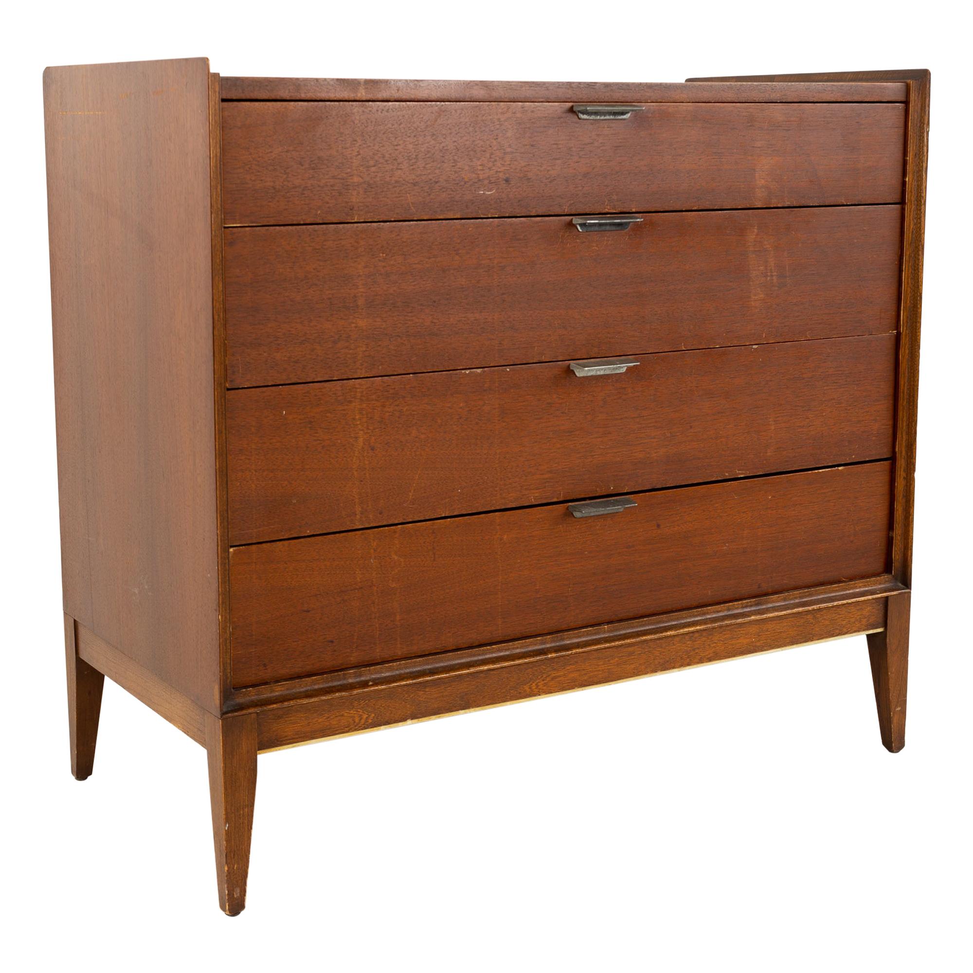 Arthur Umanoff for Cavalier Furniture Mid Century 4 Drawer Dresser