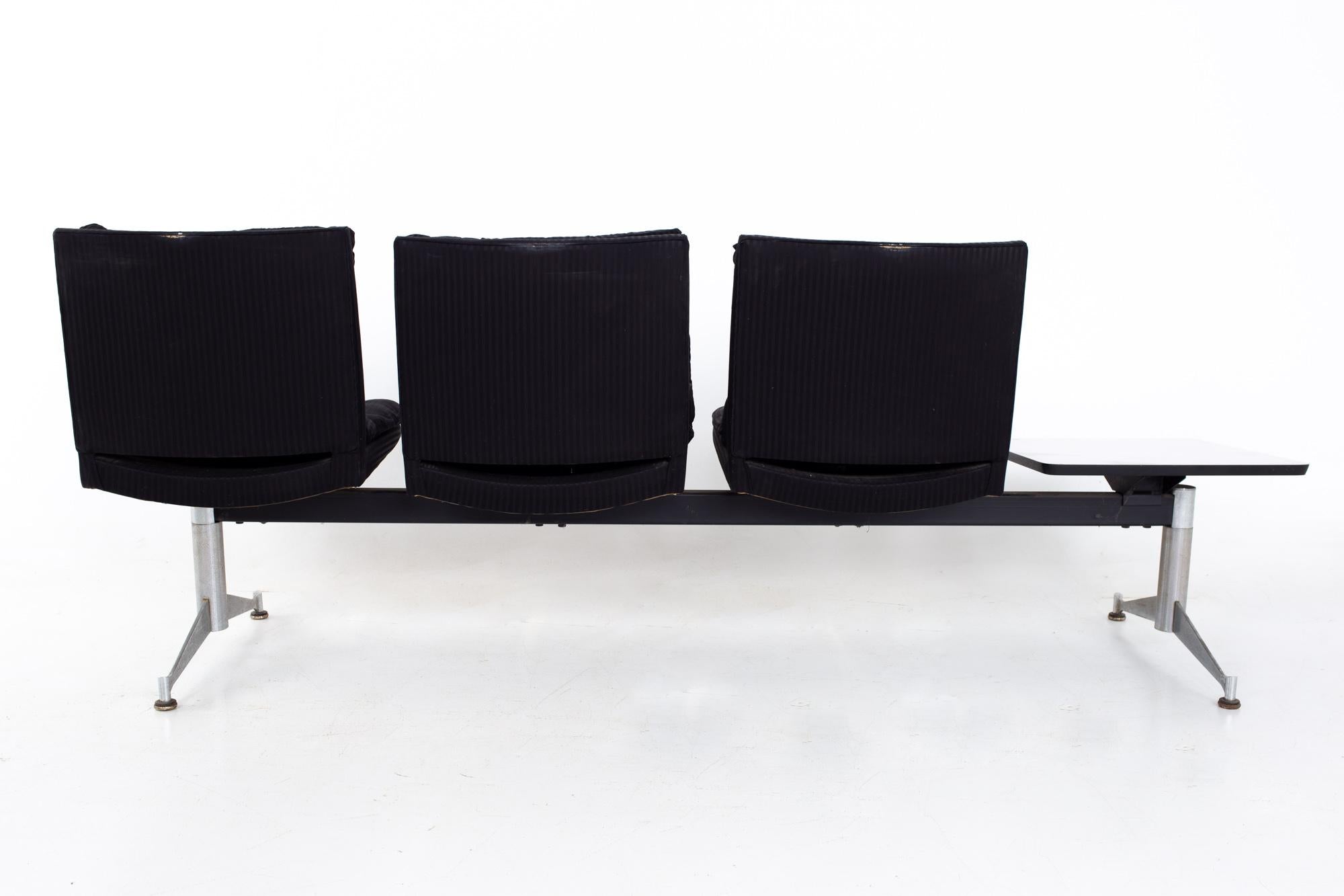 Modulare sitzende Bank, Arthur Umanoff für Madison Furniture, Mitte des Jahrhunderts im Angebot 6