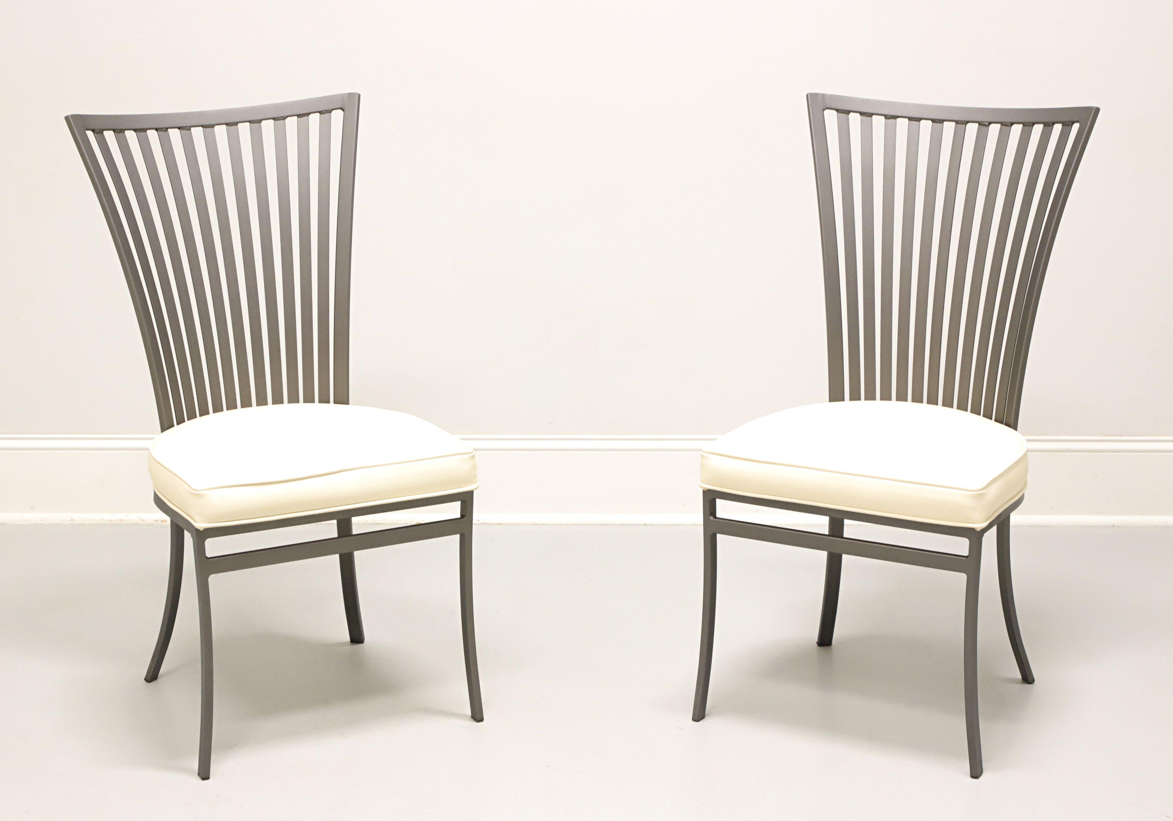 ARTHUR UMANOFF für Shaver-Howard MCM Moderne Esszimmerstühle aus Stahl – Paar im Angebot 5