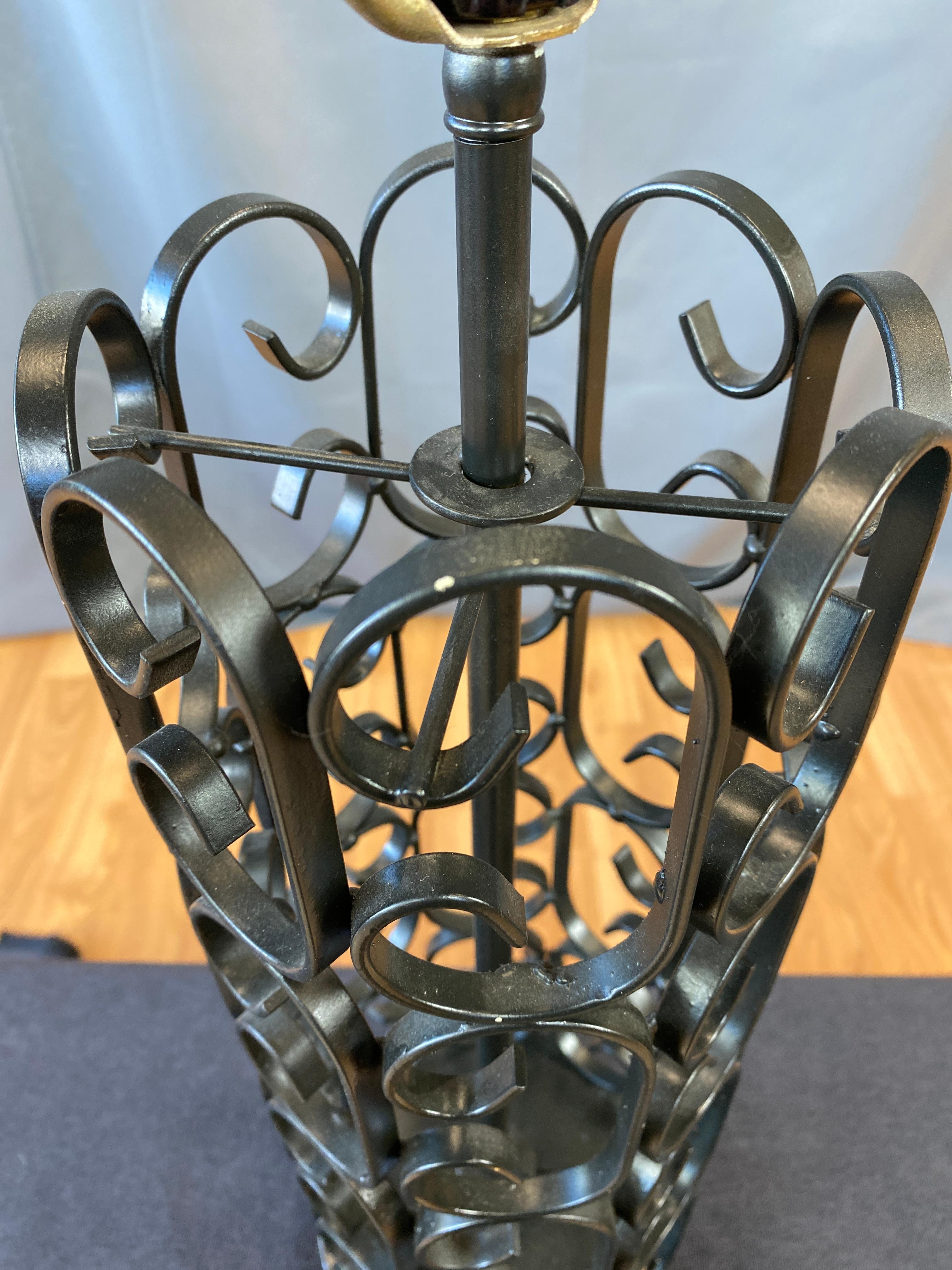 Arthur Umanoff Granada Collection Black Table Lamp 4