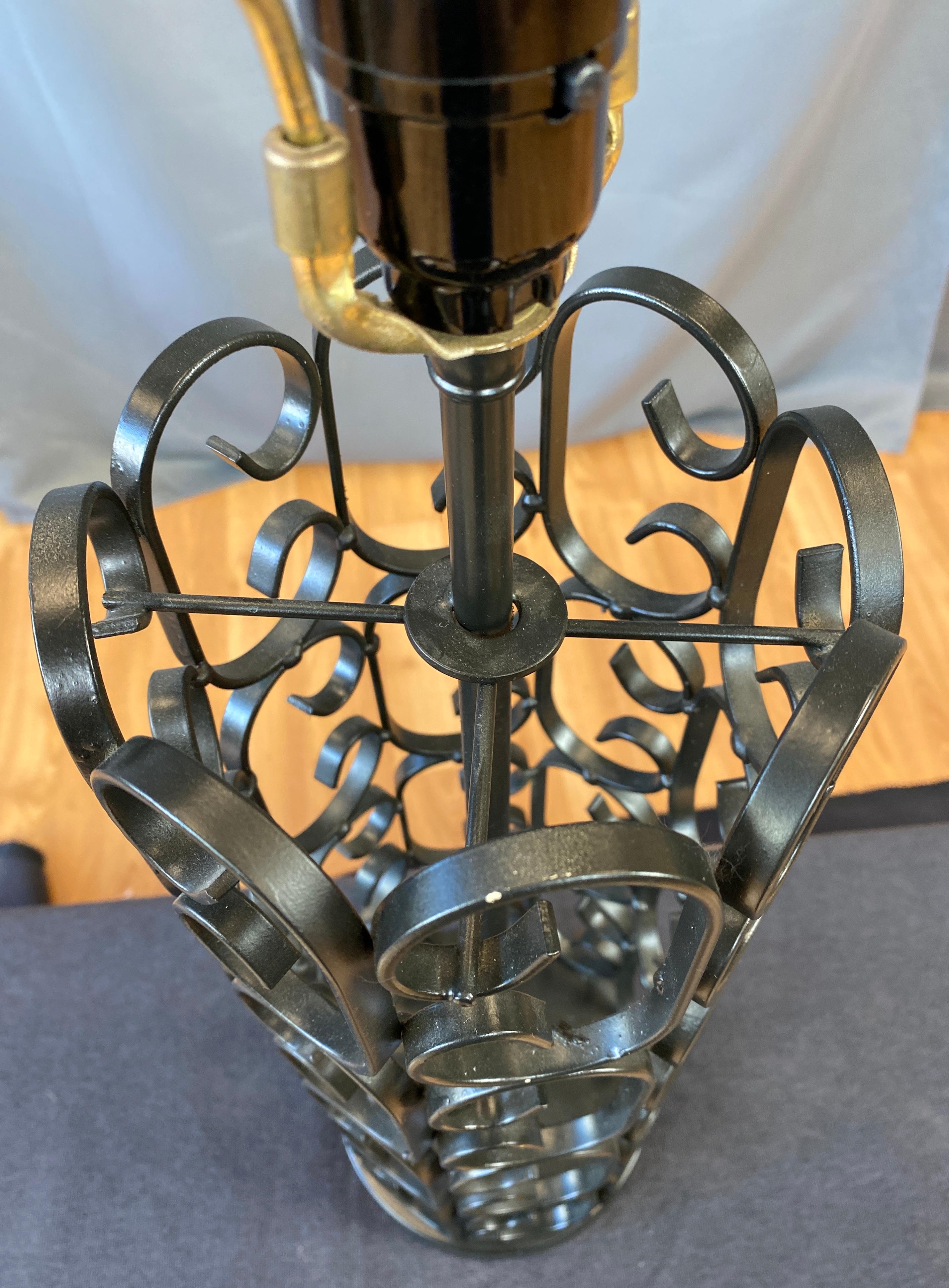 Arthur Umanoff Granada Collection Black Table Lamp 5