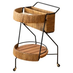 Arthur Umanoff Iron Bar Cart