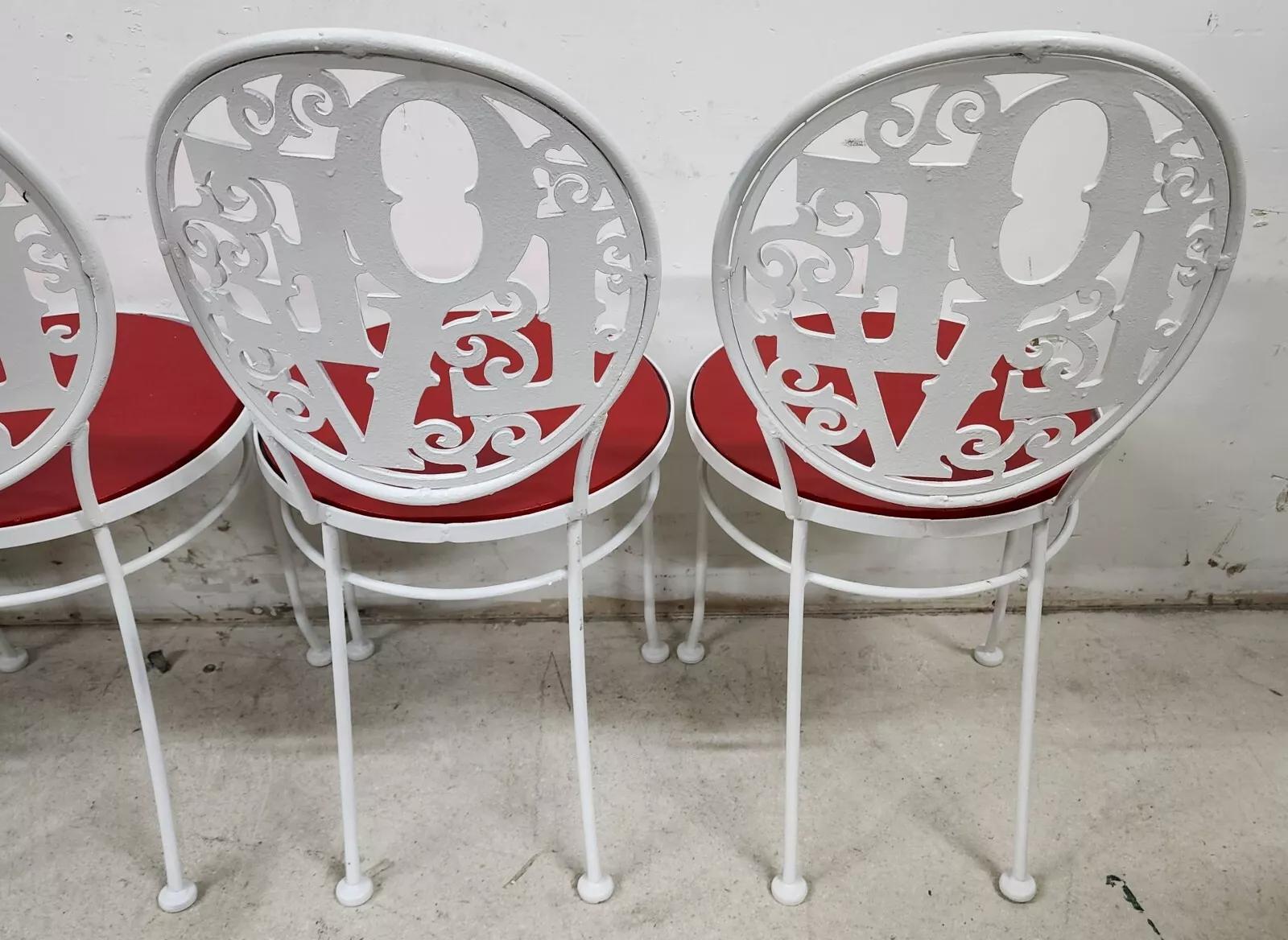 Arthur Umanoff Iron LOVE Chairs 1960s 8